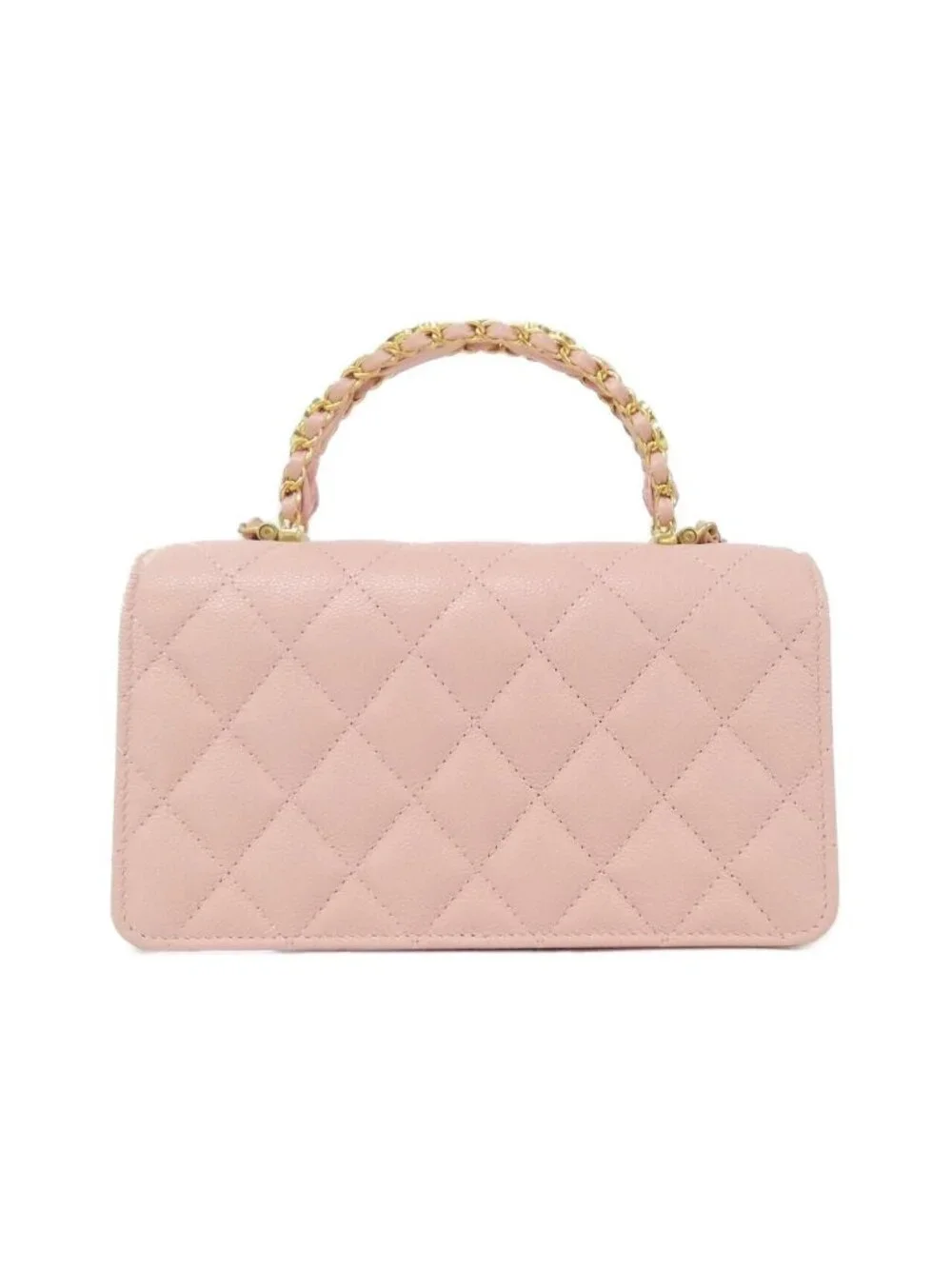 Chanel Chain Clutch Pink
